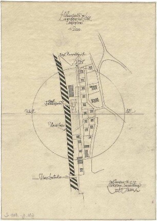 Gsaenger, Gustav; Lenggries (Bayern); Feuerwehrhaus - Lageplan