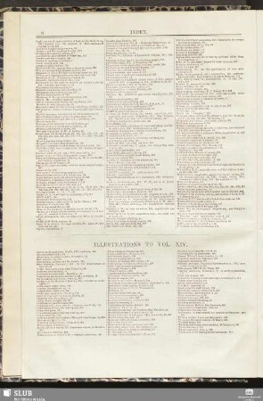 Illustrations to vol. XIV