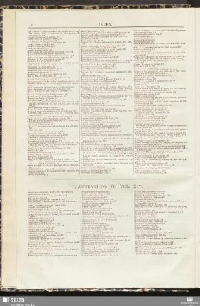 Illustrations to vol. XIV