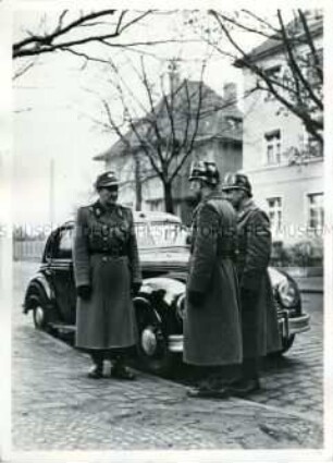 Volkspolizisten der Schutzpolizei