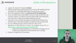Open Source Firmware status on AMD platforms 2021