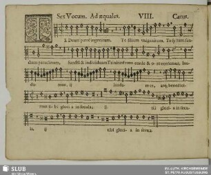 VIII. Te Deum patrem
