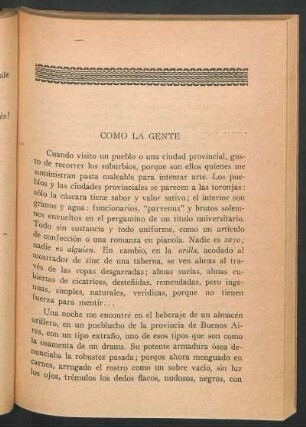 Como la gente
