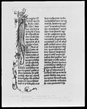 Brevier, Ms. 115, folio 234, Textseite mit Initialen I(n illo) und T(anta)