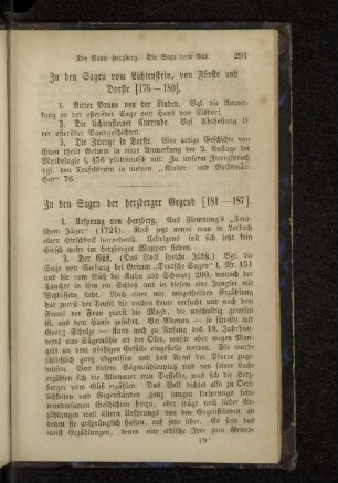 Zu den Sagen der herzberger Gegend (181-187)