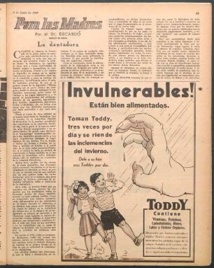 Para las madres : La dentadura