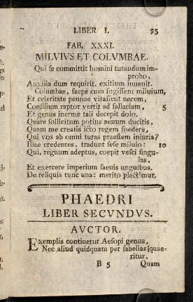 25-34, Liber II.