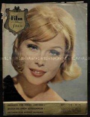 Filmzeitschrift über Frauen. 14. Jahrgang 1962