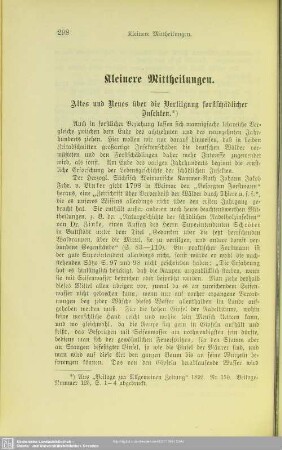 II.3 Kleinere Mittheilungen.