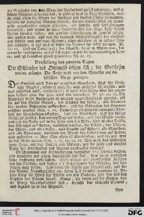 Vorstellung des zweyten Tages