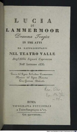 Lucia di Lammermoor