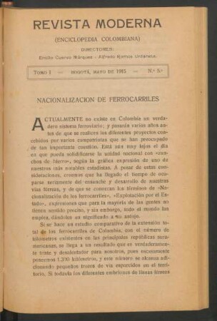 Nacionalización de ferrocarriles
