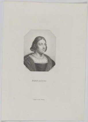 Bildnis des Giovanni Boccaccio