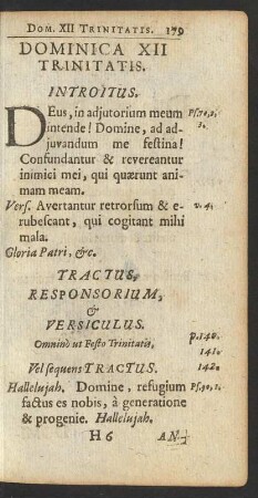 Dominica XII Trinitatis.