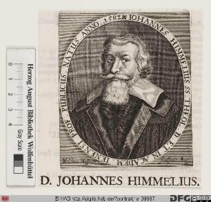 Bildnis Johann Himmel(ius)