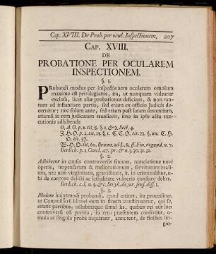 Cap. XVIII. De Probatione Per Ocularem Inspectionem.