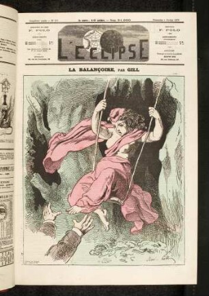 La balançoire, par Gill