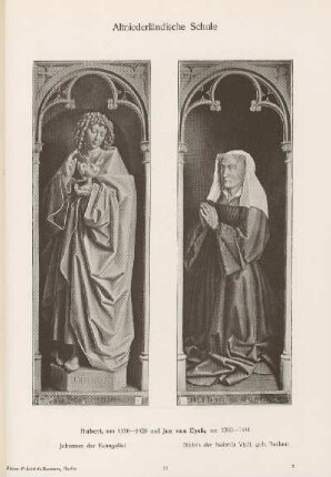 Johannes der Evangelist ; Bildnis der Isabella Vydt, geb. Burluut