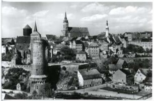Bautzen. Blick auf Bautzen