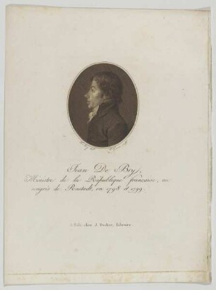 Bildnis des Jean-Antoine-Joseph Debry