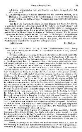 105-106, Erster deutscher Juristentag in der Tschechoslowakei 1923