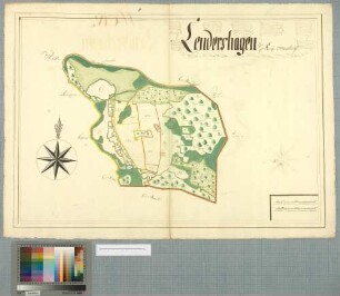 [Lendershagen Amt/Distrikt Barth] Lendershagen in Ampt Fransborg