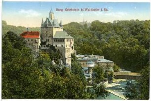 Kriebstein. Burg Kriebstein und Schloss Ehrenberg