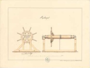 Thiersch, August ; Studienarbeiten - Radhaspel (Ansichten)