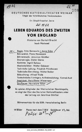 Leben Eduards des Zweiten von England