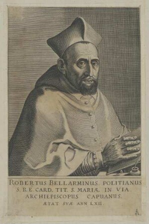 Bildnis des Robertus Bellarminus