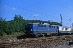 Vaihingen/Enz-Nord Lok 110 236 D1716 UIC-X-Wagen