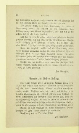 Vorrede zur fünften Auflage
