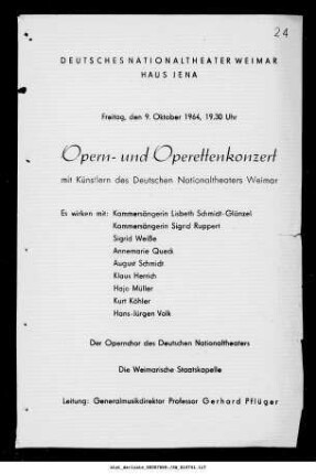 Opern- und Operettenkonzert