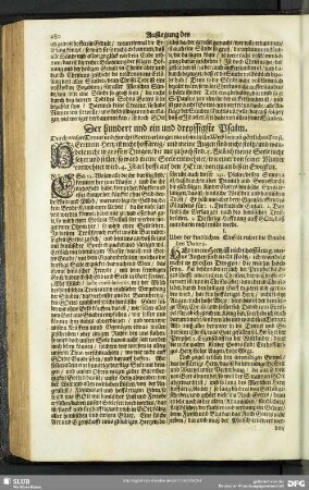 Außlegung des hundert ein und dreyssigsten Psalms