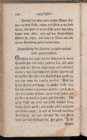 Anweisung die Farben zu gebrauchen und anzuwenden.