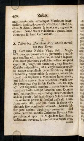 450-456, I. S. Chatharina Aureolam Virginitatis ...