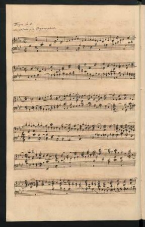 Fugen; org; Es-Dur; BWV 552