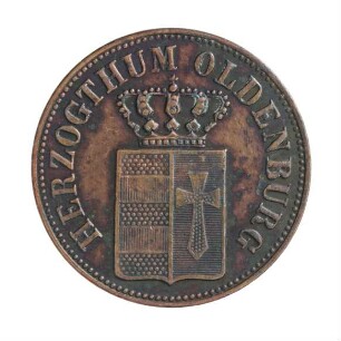 Münze, 1/2 Grote, 1846