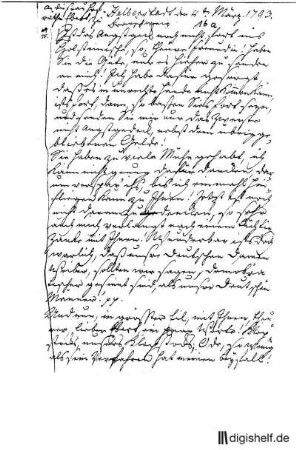 16: Brief von Johann Wilhelm Ludwig Gleim an Louise Ebert und Johann Arnold Ebert