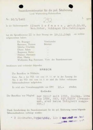 Hofmann, Albert
