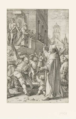 Ecce Homo, Blatt 8 der Folge "Passion Christi"