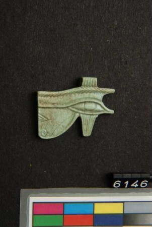 Amulett in Gestalt eines Udjat-Auges