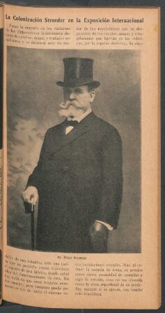 Sr. Hugo Stroeder - [Retrato]