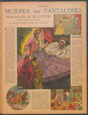 Mujeres con pantalones : Mademoiselle de Maupin