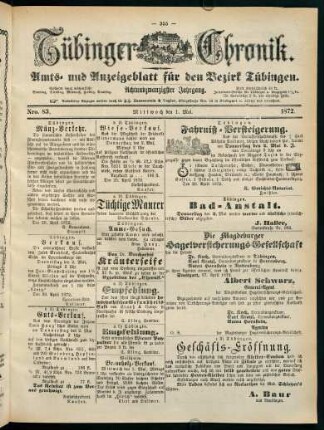 355-374, 1. Mai (Nro. 83) - 7. Mai (Nro. 87)