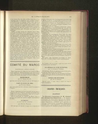 Colonies Francaises.