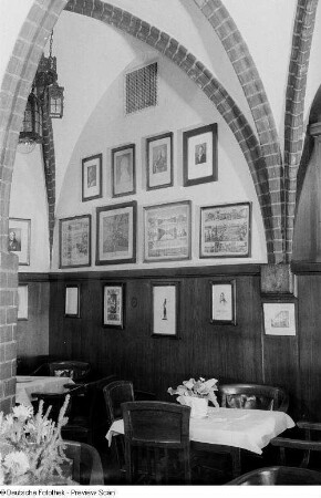 Gerahmte Bilder im Auerbachs Keller