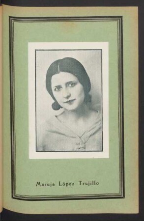 [Fotografía de] Maruja López Trujillo