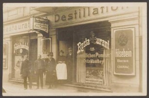Ansichtskarte „Restaurant zum gemütlichen Pommern“
