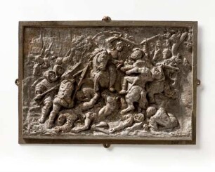 Gußeisenplatte mit Relief, Anfang 19. Jahrhundert